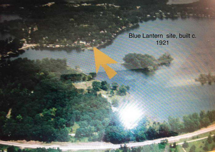 Blue Lantern Ballroom - Aerial Photo (newer photo)